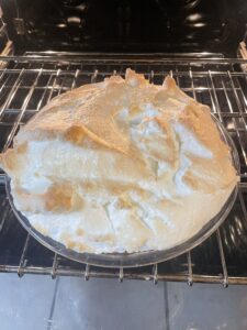 Mawmaw’s Mayhaw Meringue Pie